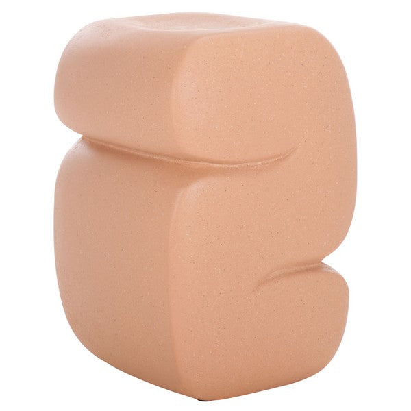 Semonzo 19 in. Accent Table - Terracotta