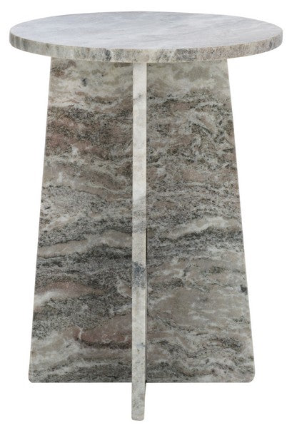Stazione 22 in. Marble Accent Table