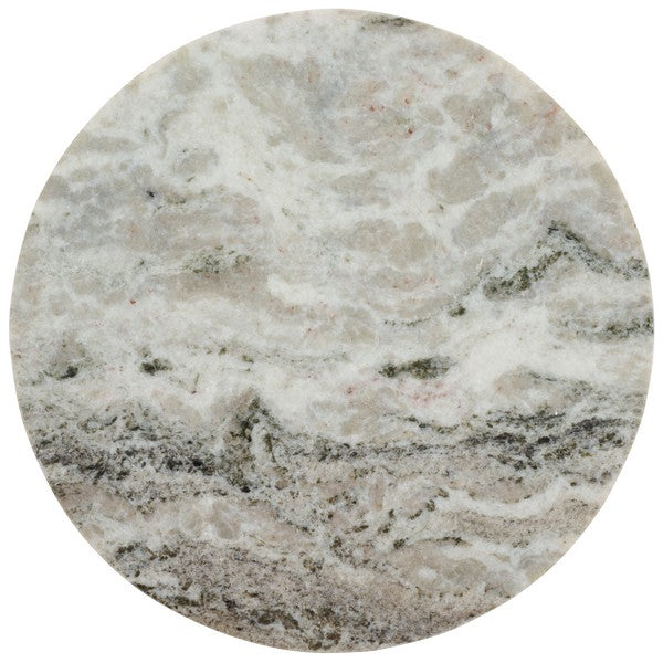 Stazione 22 in. Marble Accent Table