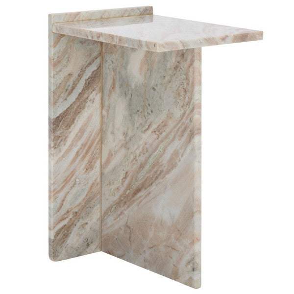 Foria 24 in. Marble Accent Table