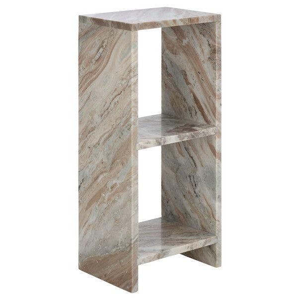 Levada 28 in. Marble Accent Table