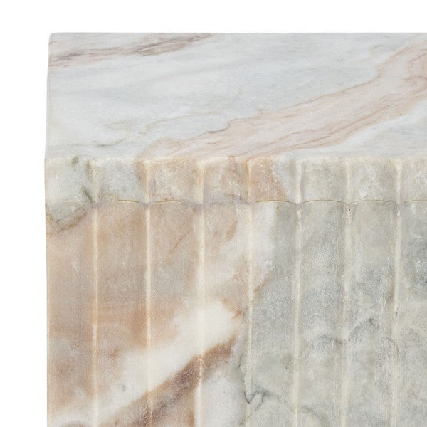 Cereda 25 in. Marble Accent Table