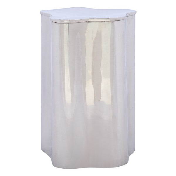 Toline 17 in. Metal Accent Table