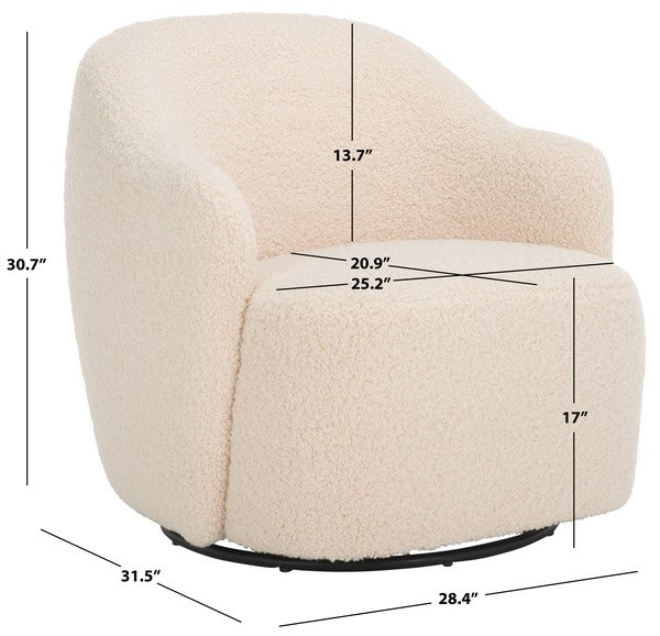 Cerageto Swivel Accent Chair