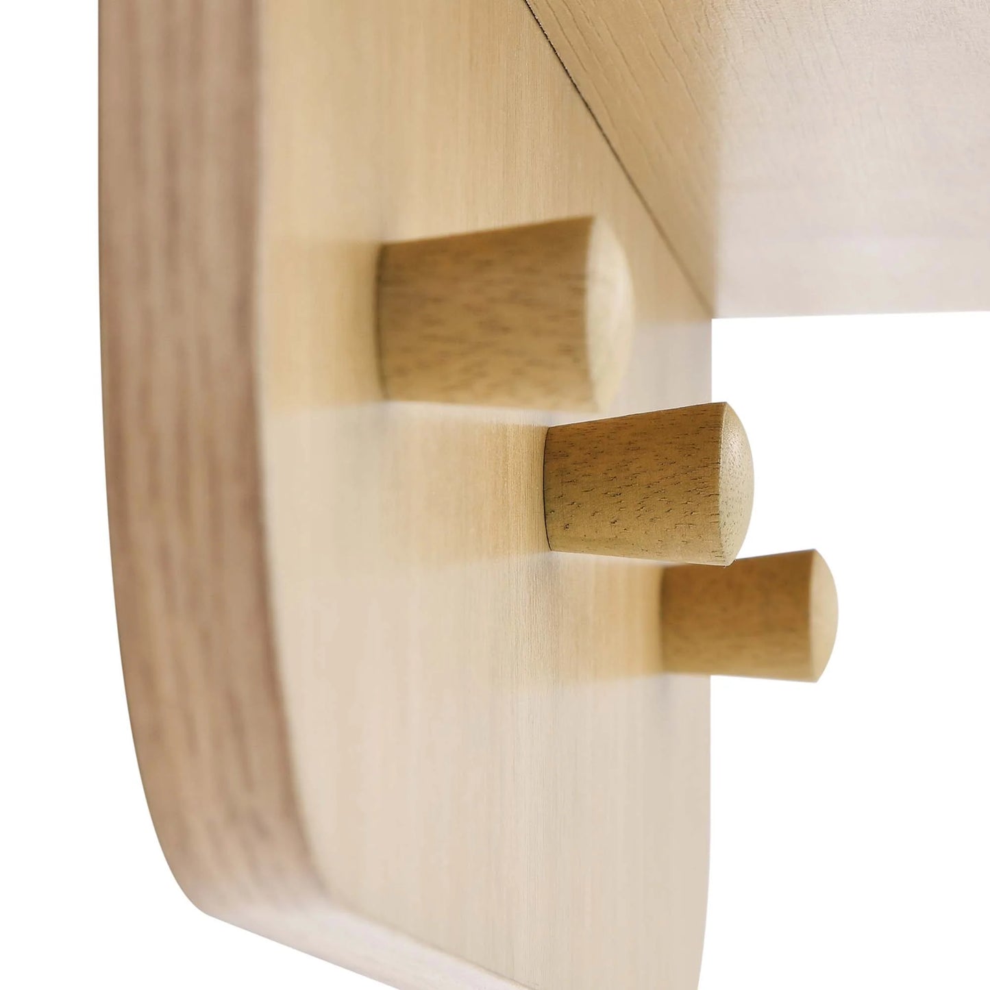 Ortezzano 24 in. Mindi Wood Mirror