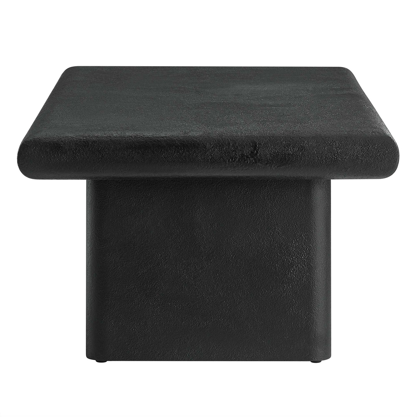 Pistoiese 46 in. Mango Wood Coffee Table - Black