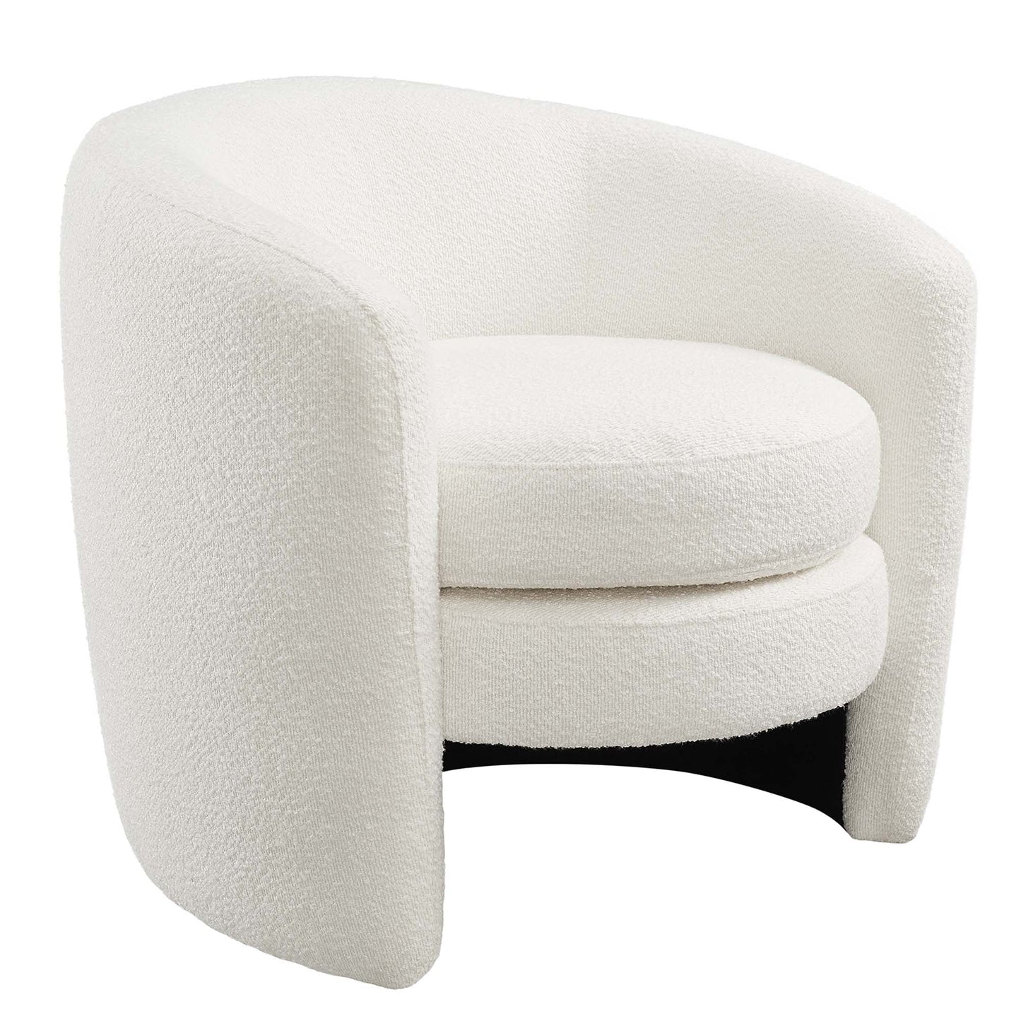Biserno Boucle Upholstered Accent Chair