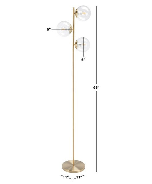 Licola 65 in. Sputnik Style Floor Lamp