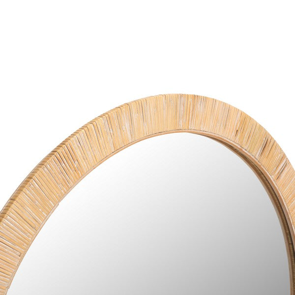Palmense 36 in. Wooden Frame Mirror