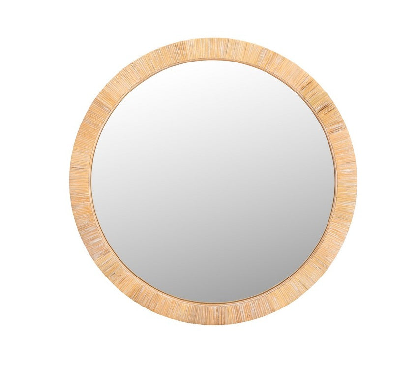 Palmense 36 in. Wooden Frame Mirror