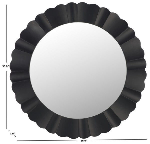 Bosco 36 in. Wood Frame Mirror
