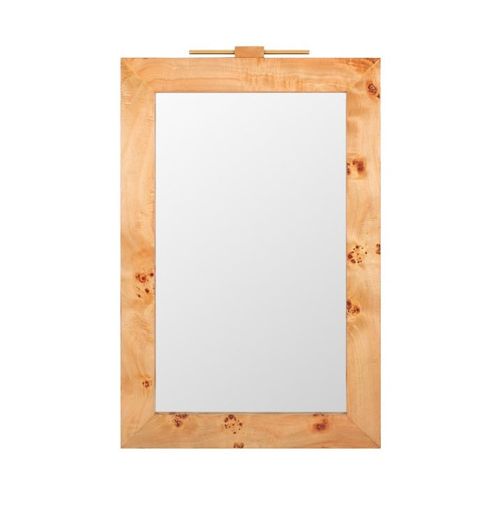 Apuana 36 in. Wood Frame Mirror
