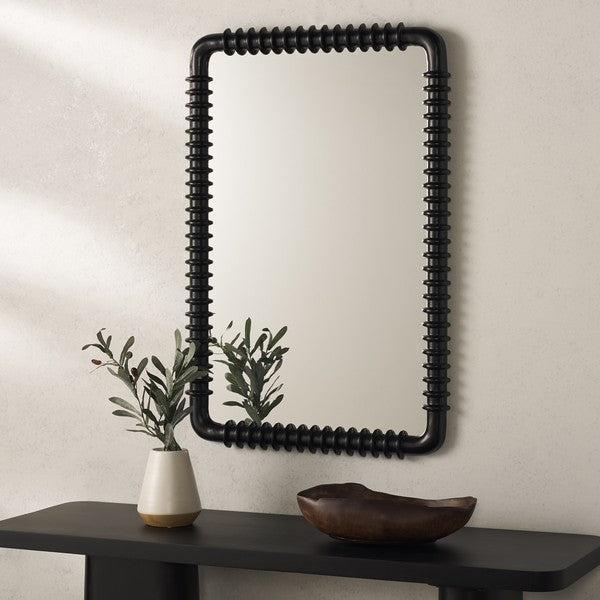 Soliera 36 in. Pinewood Frame Mirror