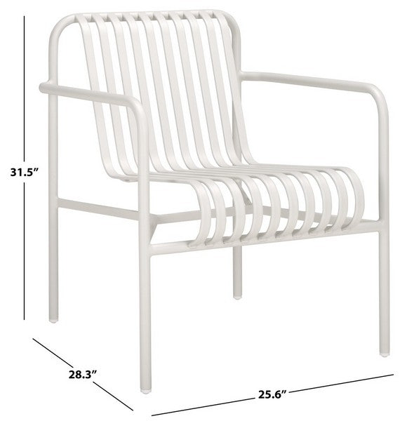 Gomagoi 28 in. Outdoor Patio Armchair - Set of 2