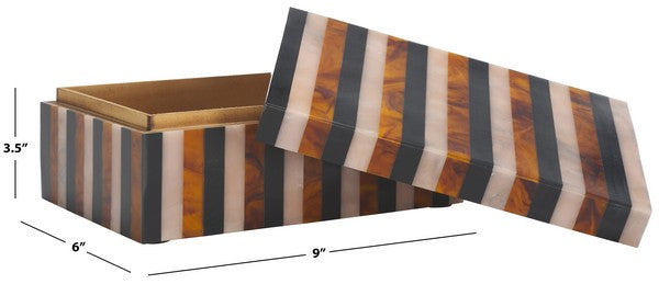 Pasubio Resin Decor Box - Set of 2