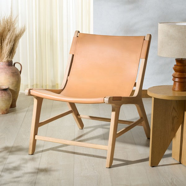 Moncioni Leather Accent Chair