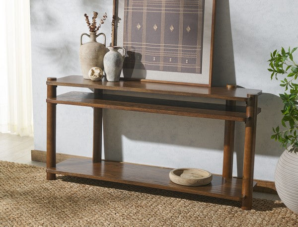 Orsano 60 in. Solid Rubberwood Console Table