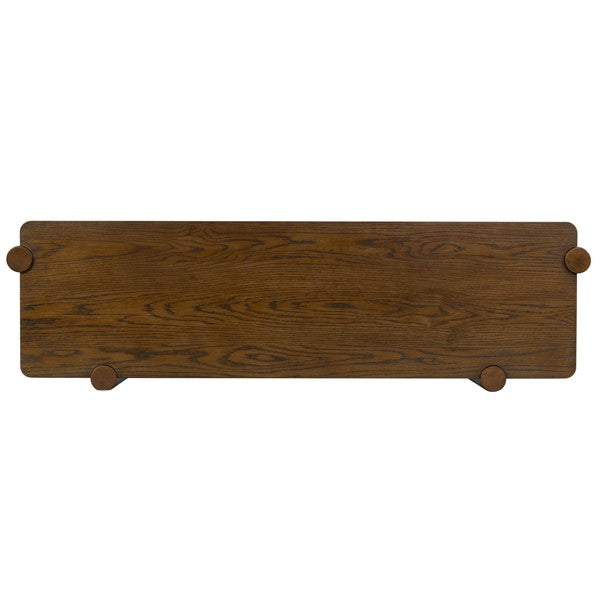 Orsano 60 in. Solid Rubberwood Console Table
