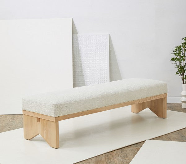 Alaimo Ashwood Leg Bench
