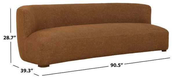Serole 91 in. Chenille Sofa