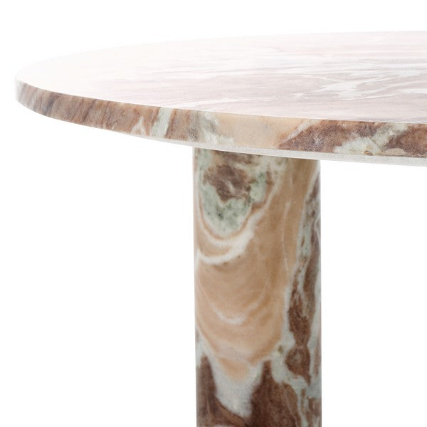 Tole 35 in. Marble Coffee Table