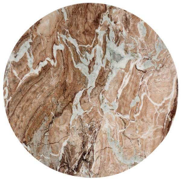 Tole 35 in. Marble Coffee Table