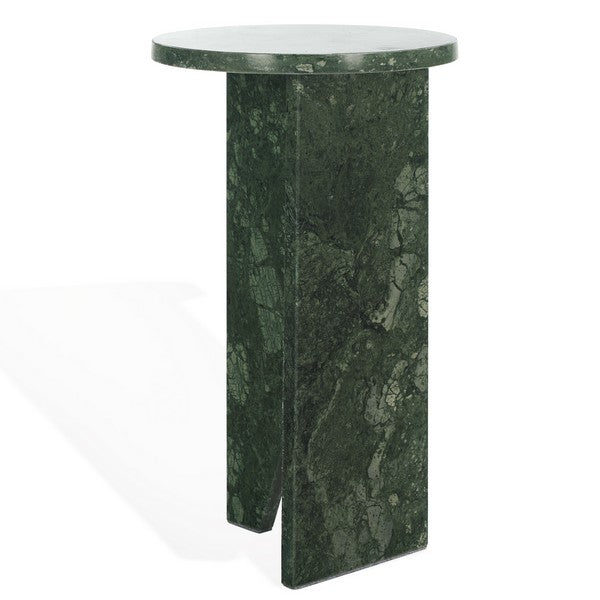 Roero 20 in. Marble Accent Table - Green