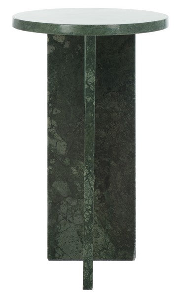 Roero 20 in. Marble Accent Table - Green