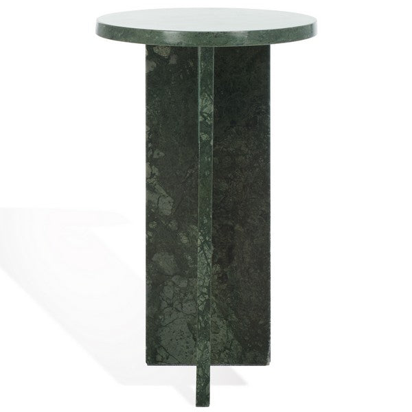 Roero 20 in. Marble Accent Table - Green