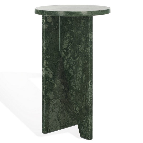 Roero 20 in. Marble Accent Table - Green
