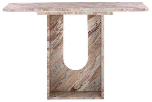Guantai 46 in. Marble Console Table