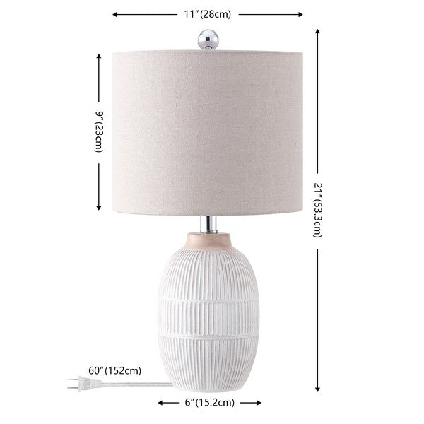 Camagna 21 in. Resin Table Lamp - Set of 2