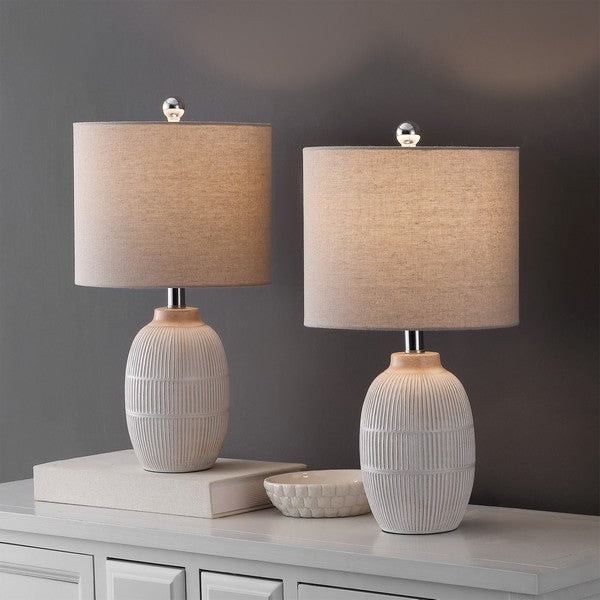 Camagna 21 in. Resin Table Lamp - Set of 2