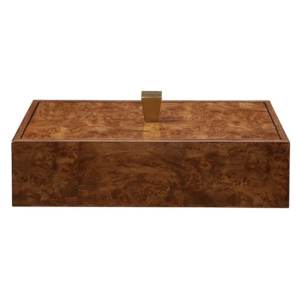 Domicella Burl Veneer Box