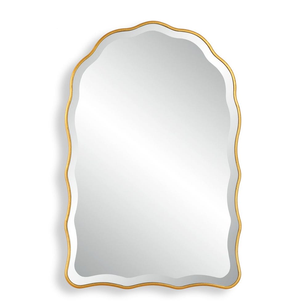 Zanclea 36 in. Scalloped Edges Mirror