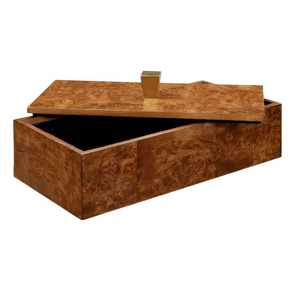 Domicella Burl Veneer Box