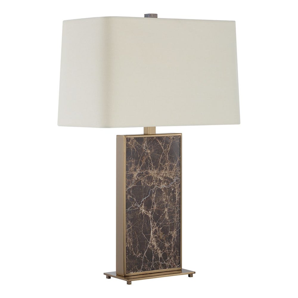 Nievole 28 in. Marble Table Lamp