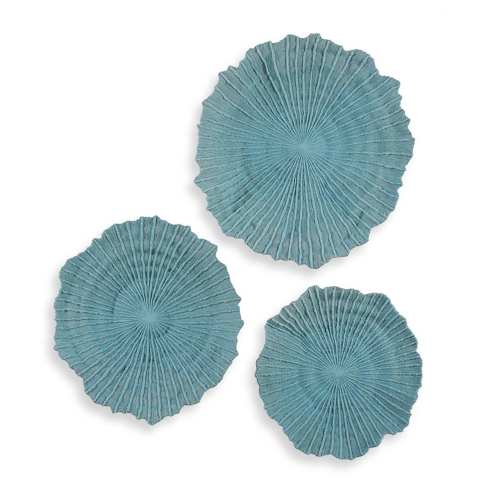 Handcrafted Sea Corals Wall Decor - Set of 3
