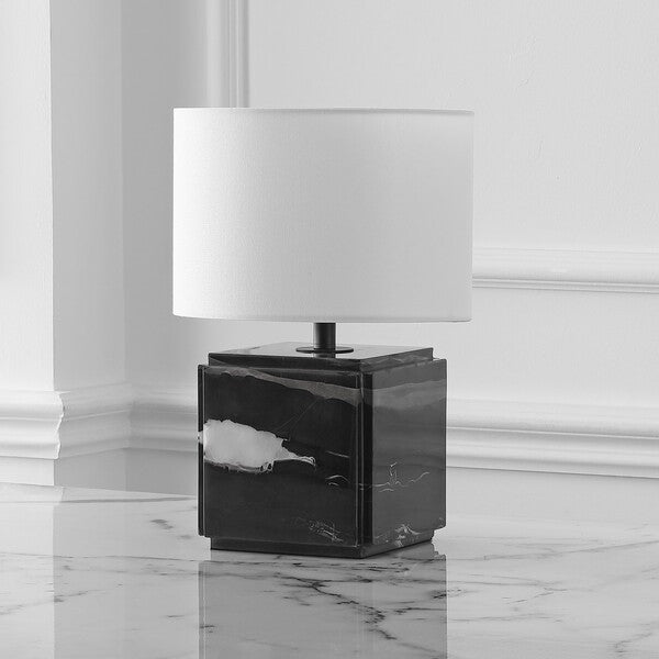 Vertova 15 in. Marble Table Lamp