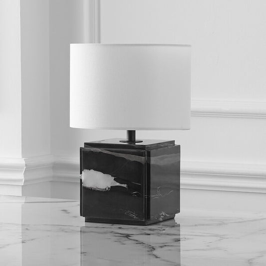 Vertova 15 in. Marble Table Lamp