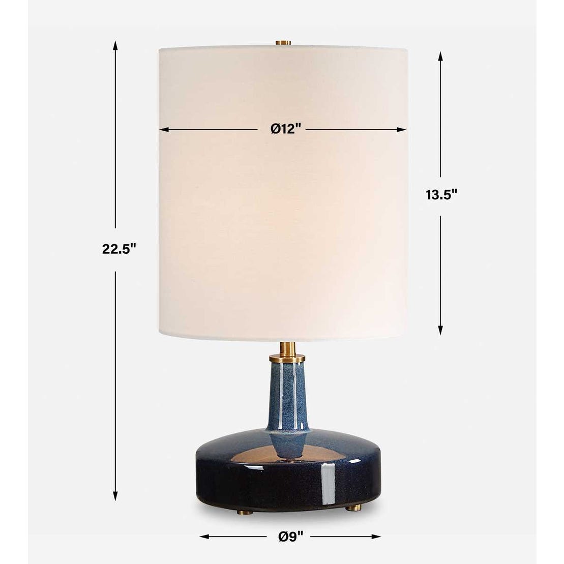 Bernate 23 in. Ceramic Table Lamp