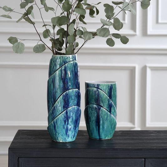 Orosei Creamic Vase - Set of 2