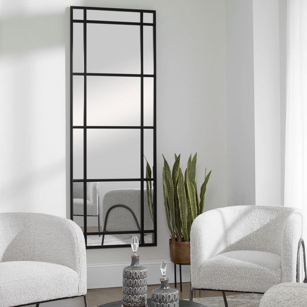 Orgosolo 79 in. Iron Frame Mirror