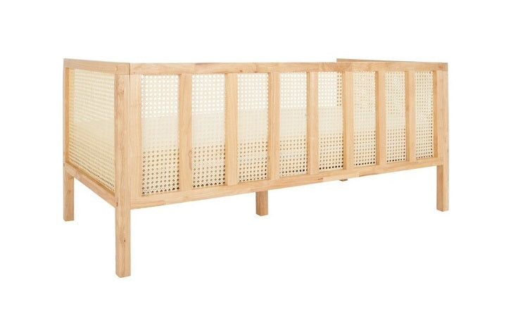 Gratia 62 in. Rubber Wood Sofa Bed