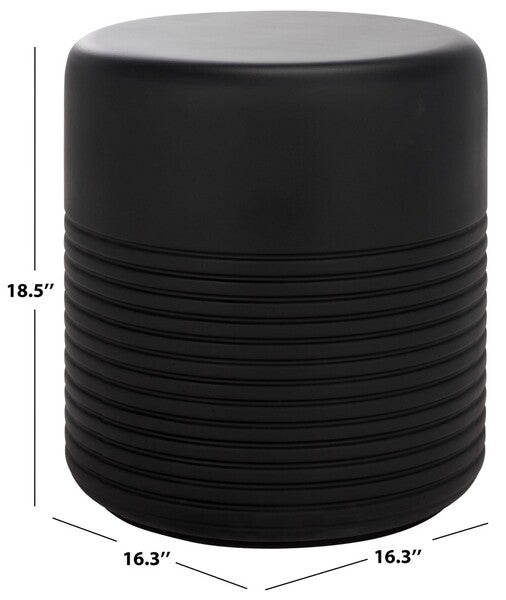 Sieti 19 in. Ficonstone Outdoor Accent Table