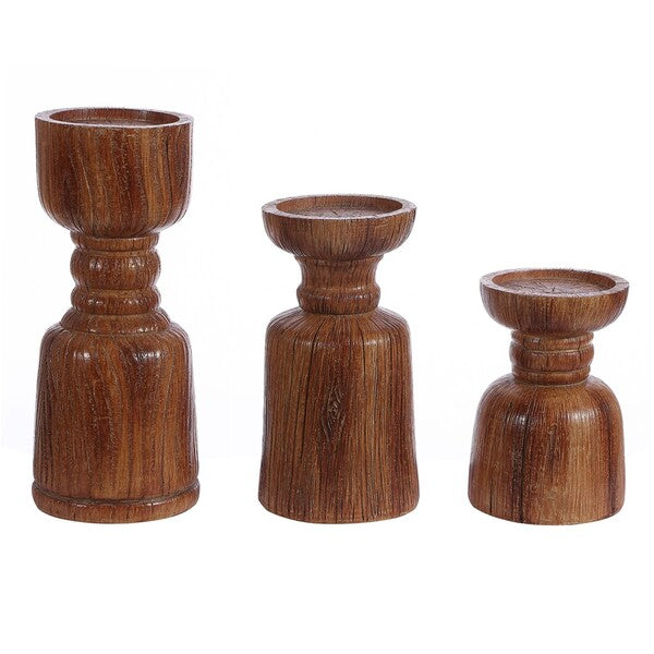 Fienil Ployresin Candle Holders - Set of 3