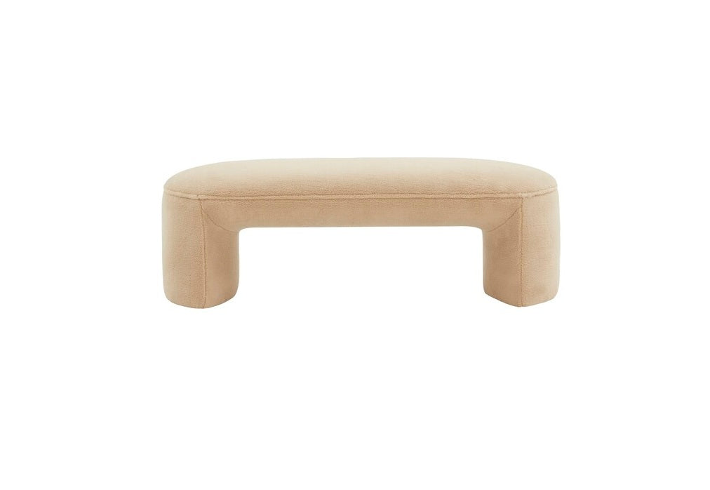 Cambio Faux Lamb Wool Bench