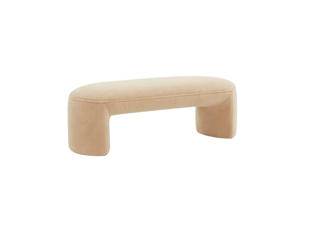 Cambio Faux Lamb Wool Bench