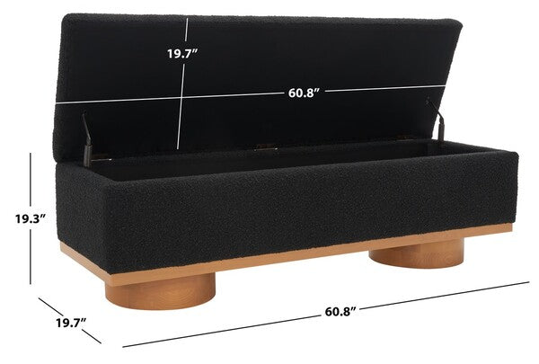 Della Boucle Storage Bench