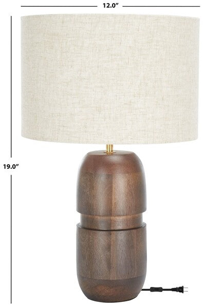 Cerzeto Wood Table Lamp